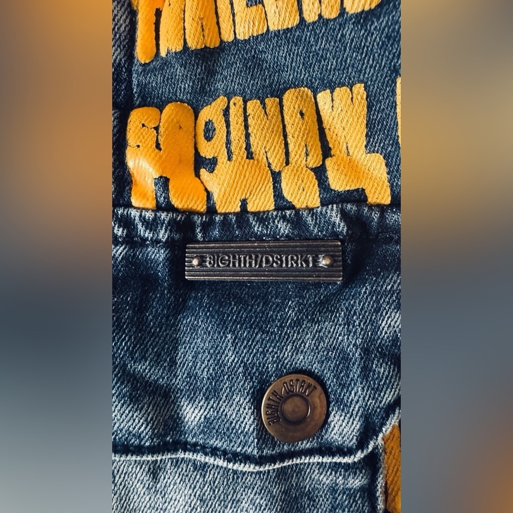81GHTH DSTRKT Denim Jacket M
a Krazy Kats / Michigan Baseball Collectors 1911 - Picture 6 of 14